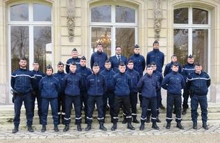 Les cadets de la gendarmerie d'Ile-de-France
